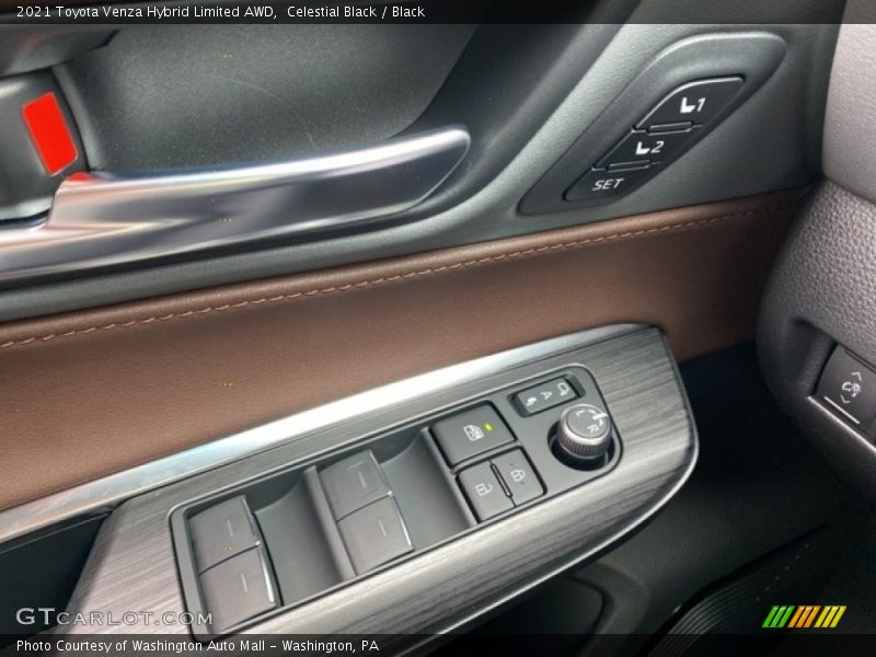Celestial Black / Black 2021 Toyota Venza Hybrid Limited AWD