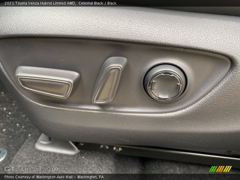 Celestial Black / Black 2021 Toyota Venza Hybrid Limited AWD