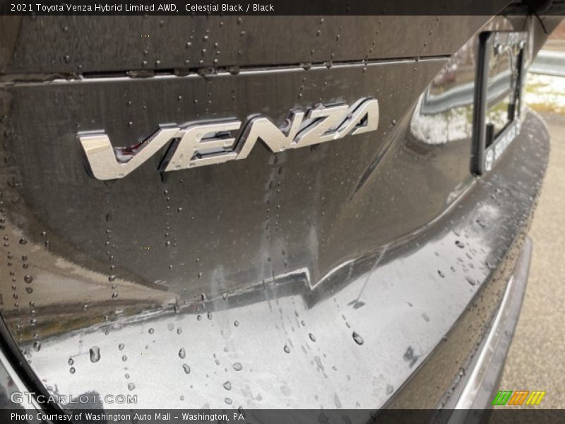 Celestial Black / Black 2021 Toyota Venza Hybrid Limited AWD