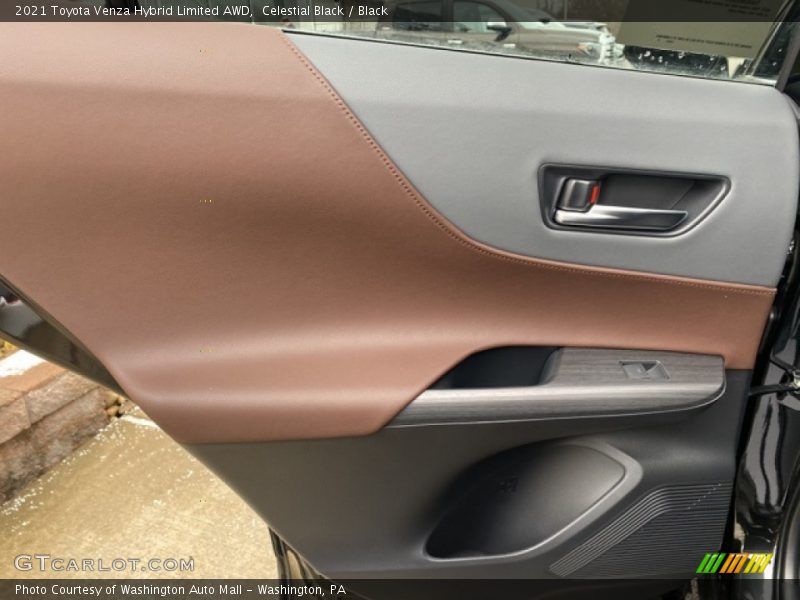 Celestial Black / Black 2021 Toyota Venza Hybrid Limited AWD