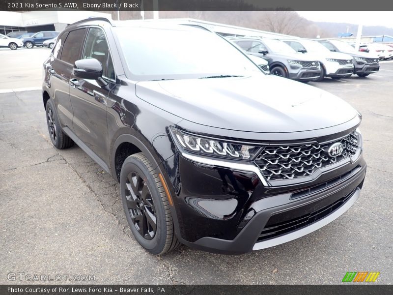 Ebony Black / Black 2021 Kia Sorento S AWD