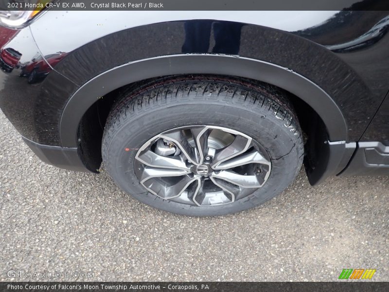 Crystal Black Pearl / Black 2021 Honda CR-V EX AWD