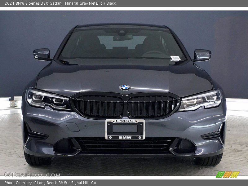 Mineral Gray Metallic / Black 2021 BMW 3 Series 330i Sedan