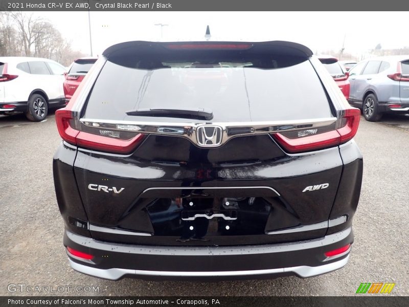 Crystal Black Pearl / Black 2021 Honda CR-V EX AWD