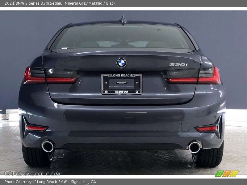 Mineral Gray Metallic / Black 2021 BMW 3 Series 330i Sedan