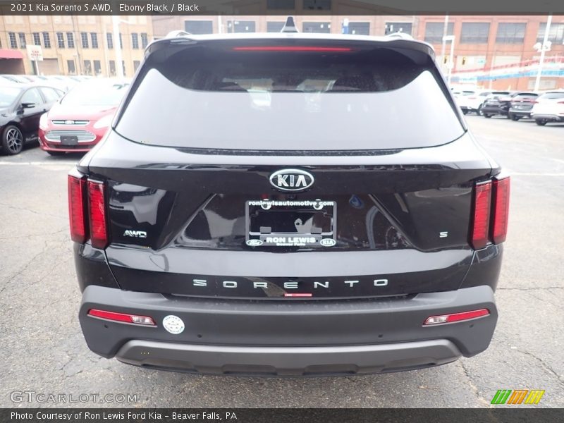Ebony Black / Black 2021 Kia Sorento S AWD