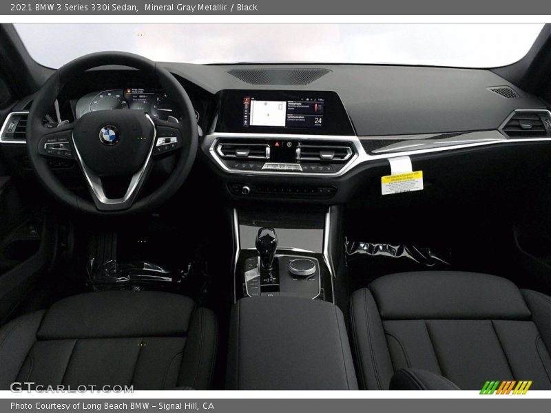 Mineral Gray Metallic / Black 2021 BMW 3 Series 330i Sedan