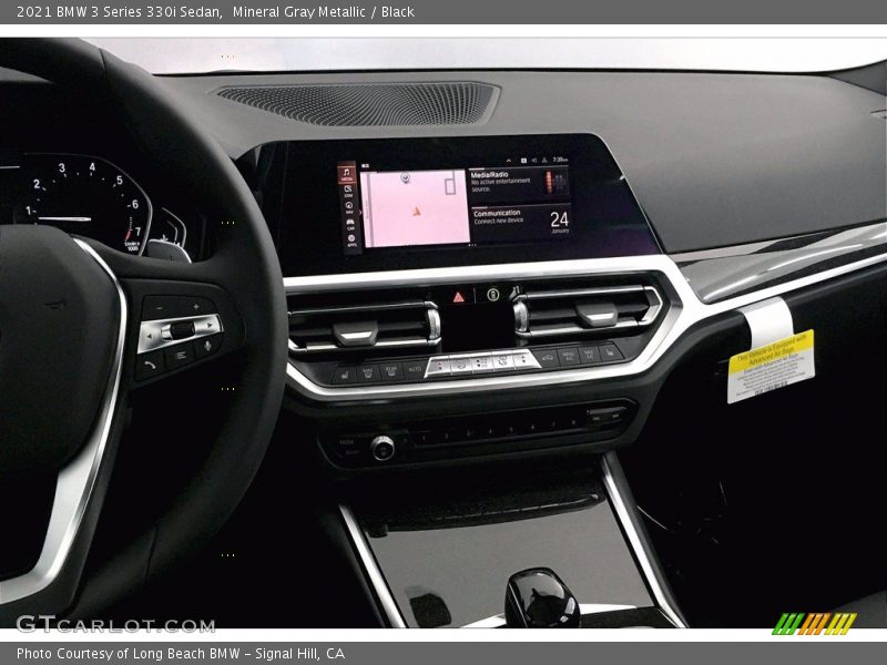 Mineral Gray Metallic / Black 2021 BMW 3 Series 330i Sedan