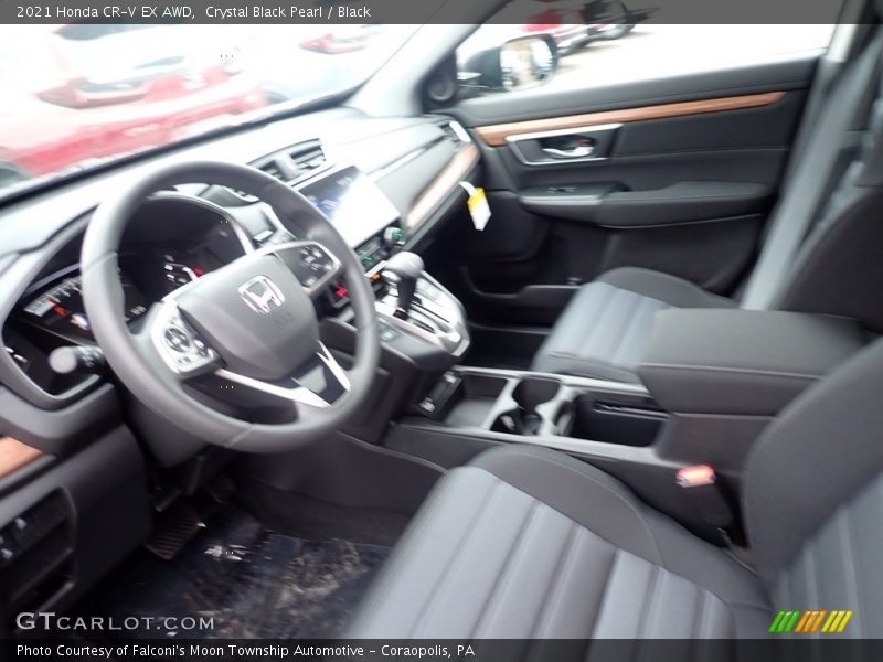 Crystal Black Pearl / Black 2021 Honda CR-V EX AWD