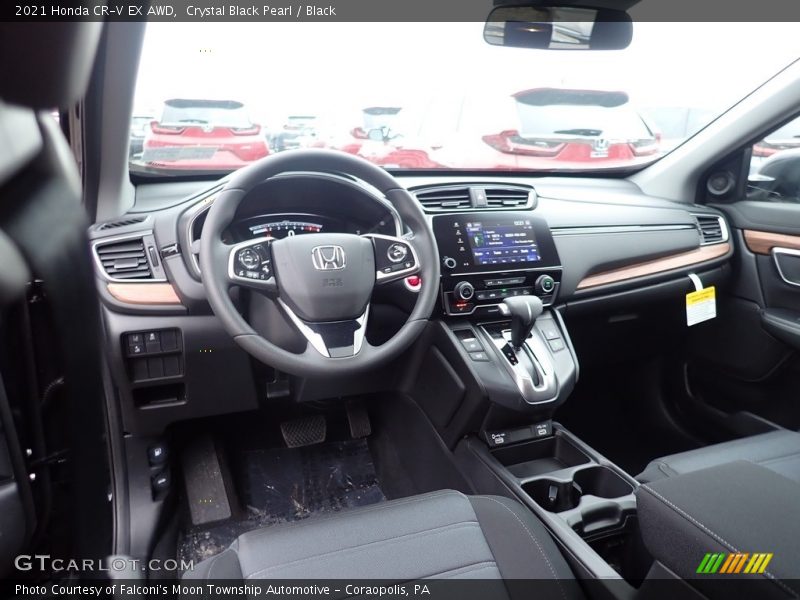  2021 CR-V EX AWD Black Interior