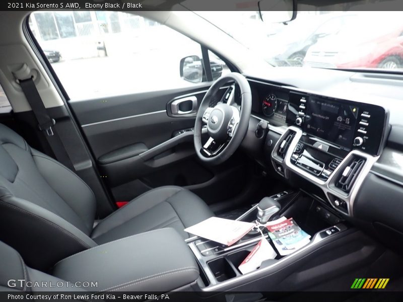 Ebony Black / Black 2021 Kia Sorento S AWD