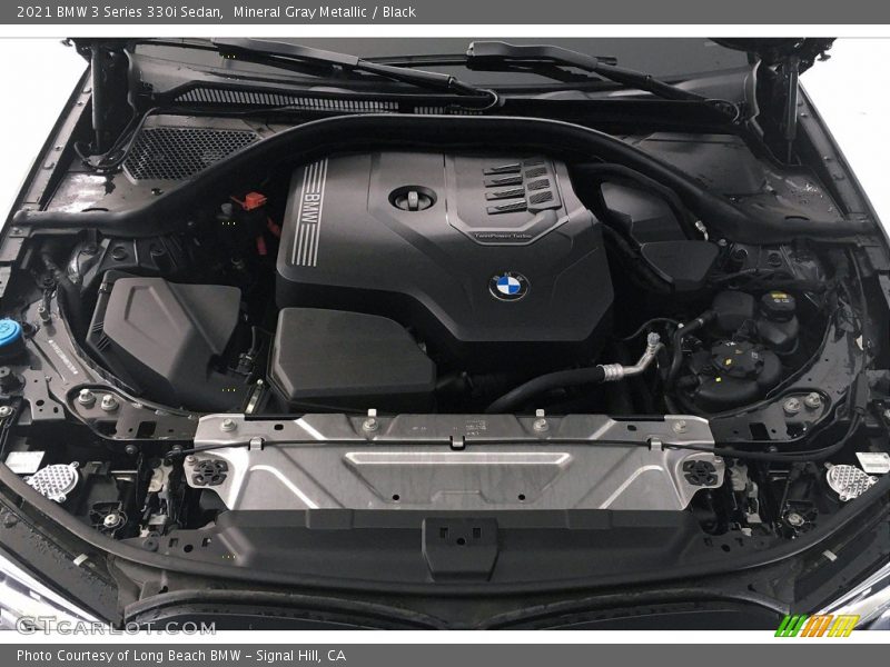 Mineral Gray Metallic / Black 2021 BMW 3 Series 330i Sedan