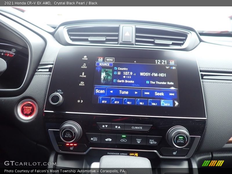 Crystal Black Pearl / Black 2021 Honda CR-V EX AWD