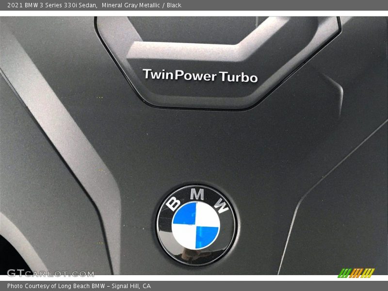 Mineral Gray Metallic / Black 2021 BMW 3 Series 330i Sedan