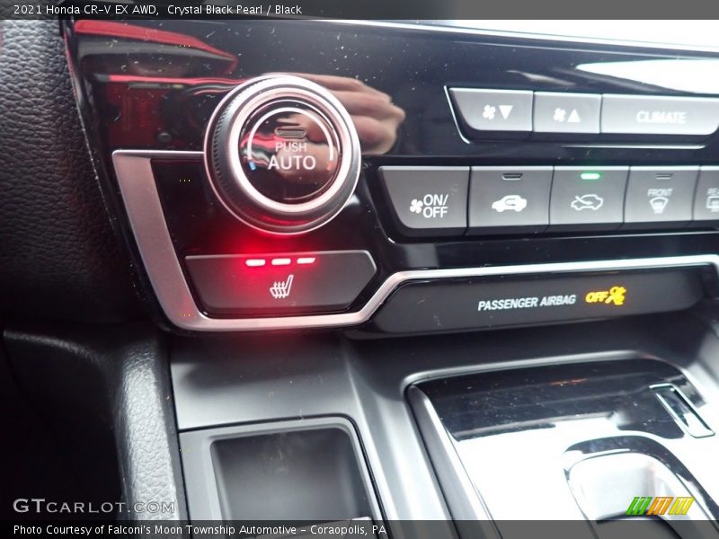 Crystal Black Pearl / Black 2021 Honda CR-V EX AWD