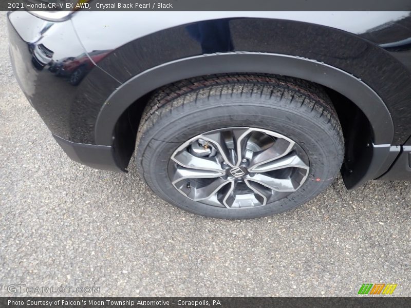 Crystal Black Pearl / Black 2021 Honda CR-V EX AWD