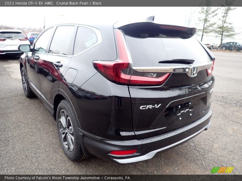 Crystal Black Pearl / Black 2021 Honda CR-V EX AWD