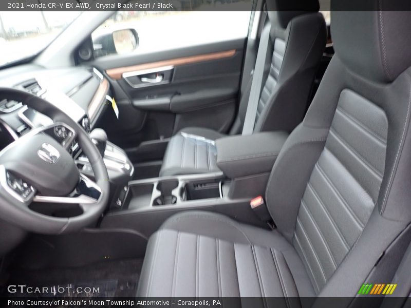 Crystal Black Pearl / Black 2021 Honda CR-V EX AWD
