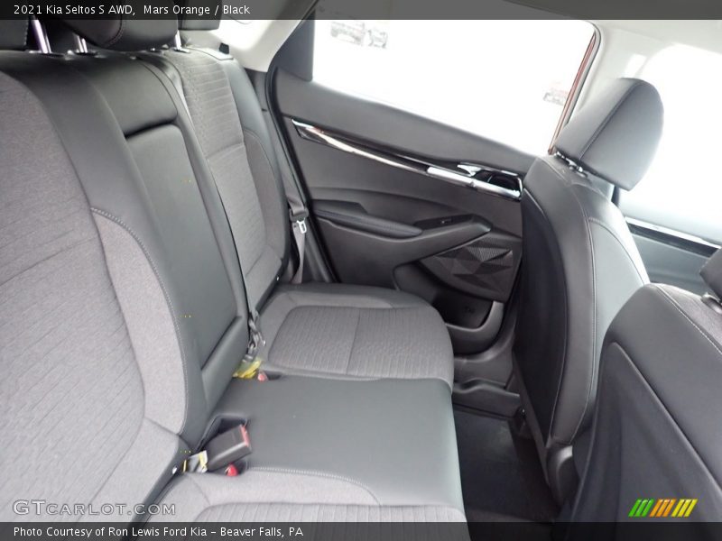 Mars Orange / Black 2021 Kia Seltos S AWD