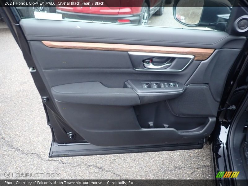 Crystal Black Pearl / Black 2021 Honda CR-V EX AWD