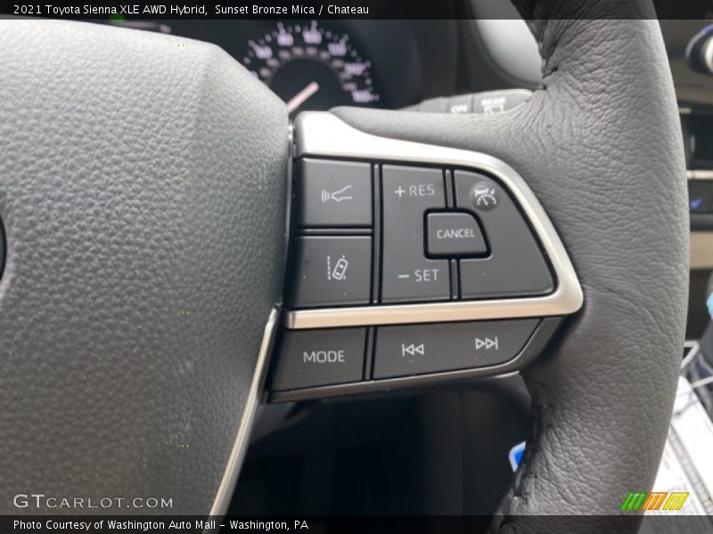  2021 Sienna XLE AWD Hybrid Steering Wheel