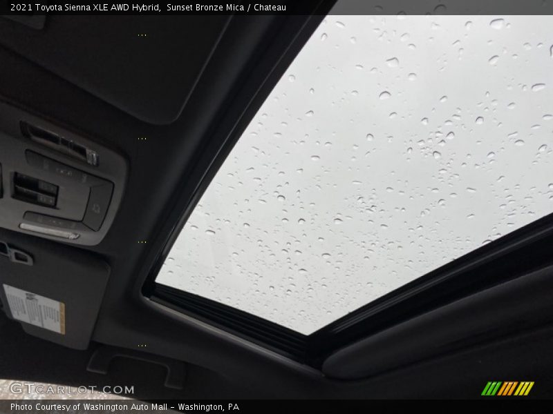 Sunset Bronze Mica / Chateau 2021 Toyota Sienna XLE AWD Hybrid