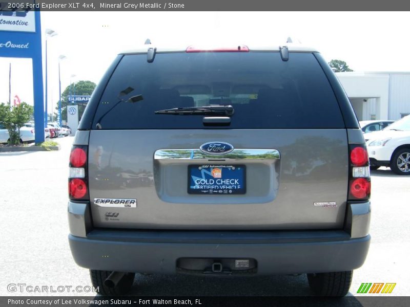 Mineral Grey Metallic / Stone 2006 Ford Explorer XLT 4x4