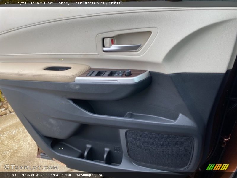 Sunset Bronze Mica / Chateau 2021 Toyota Sienna XLE AWD Hybrid