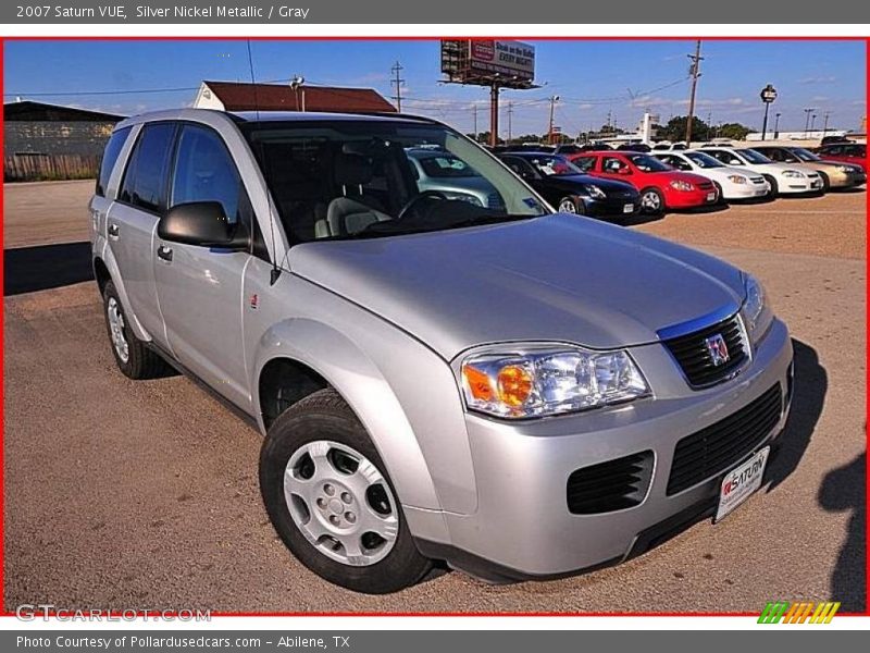 Silver Nickel Metallic / Gray 2007 Saturn VUE