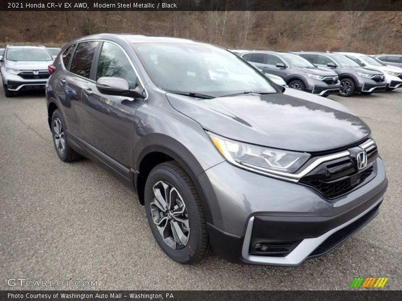 Front 3/4 View of 2021 CR-V EX AWD