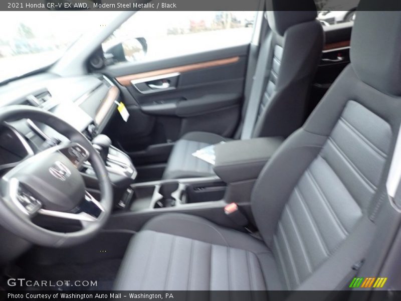 Modern Steel Metallic / Black 2021 Honda CR-V EX AWD