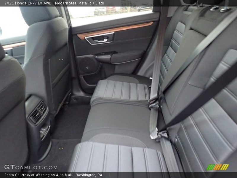 Modern Steel Metallic / Black 2021 Honda CR-V EX AWD