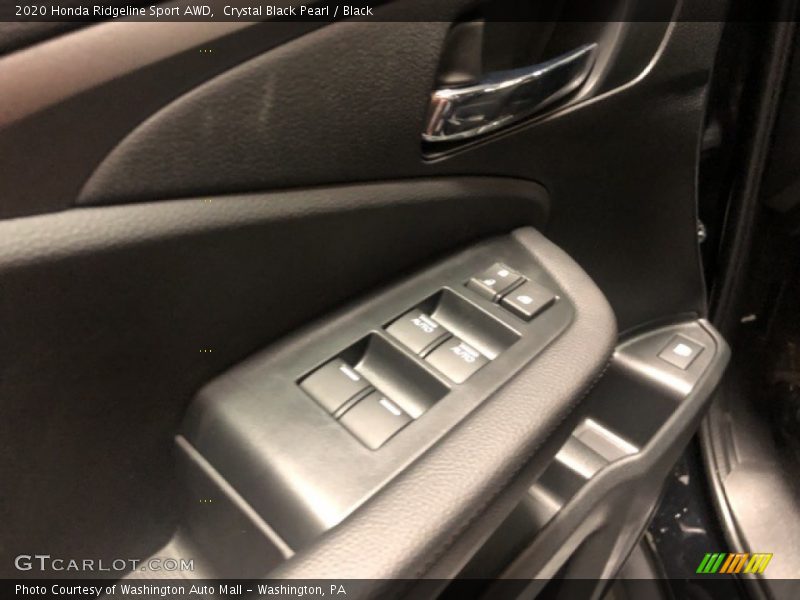 Crystal Black Pearl / Black 2020 Honda Ridgeline Sport AWD