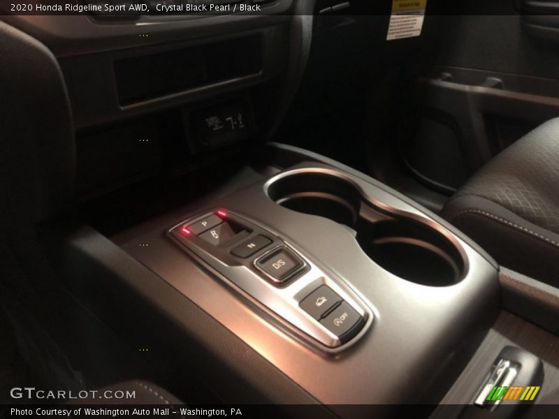 Crystal Black Pearl / Black 2020 Honda Ridgeline Sport AWD