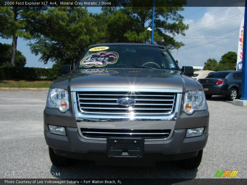 Mineral Grey Metallic / Stone 2006 Ford Explorer XLT 4x4