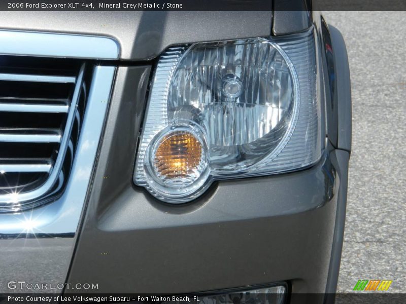 Mineral Grey Metallic / Stone 2006 Ford Explorer XLT 4x4