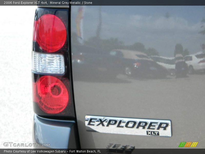 Mineral Grey Metallic / Stone 2006 Ford Explorer XLT 4x4