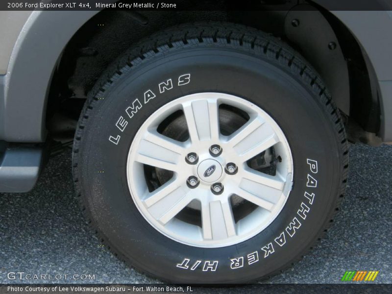 Mineral Grey Metallic / Stone 2006 Ford Explorer XLT 4x4