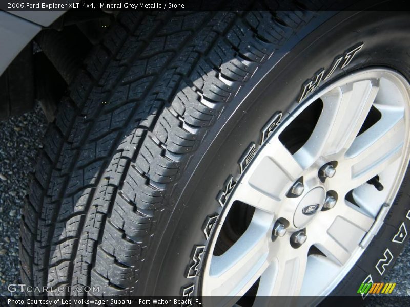 Mineral Grey Metallic / Stone 2006 Ford Explorer XLT 4x4