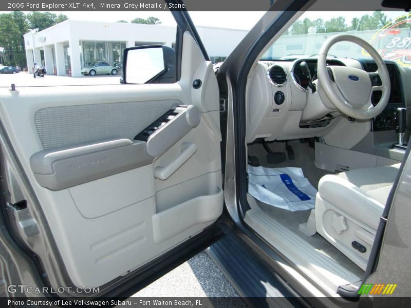 Mineral Grey Metallic / Stone 2006 Ford Explorer XLT 4x4
