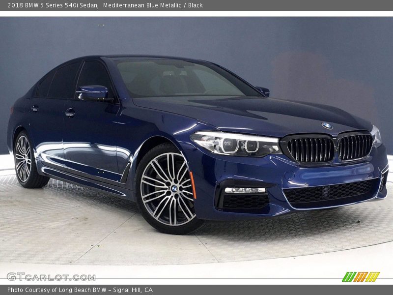  2018 5 Series 540i Sedan Mediterranean Blue Metallic