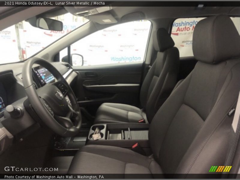 Lunar Silver Metallic / Mocha 2021 Honda Odyssey EX-L
