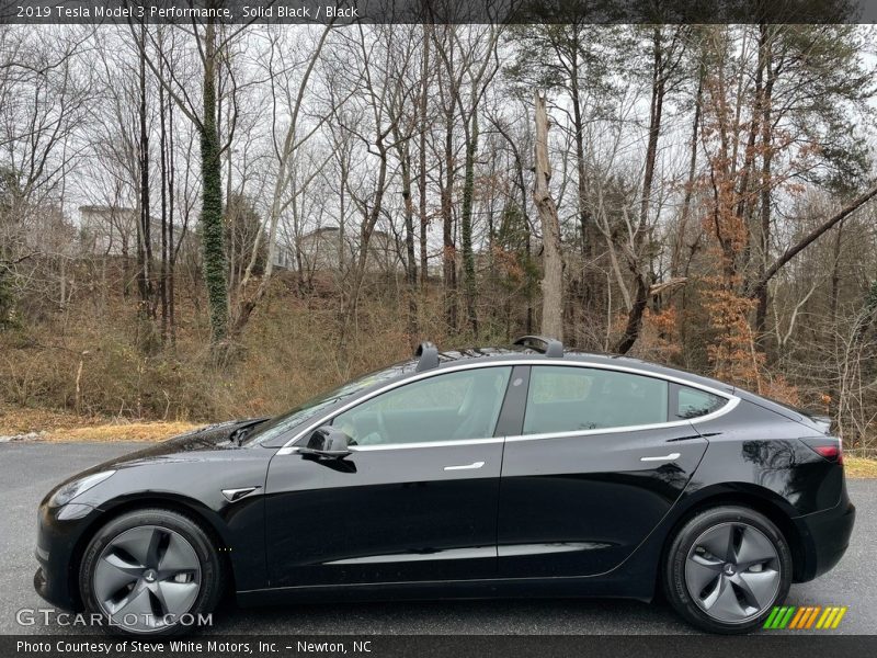  2019 Model 3 Performance Solid Black