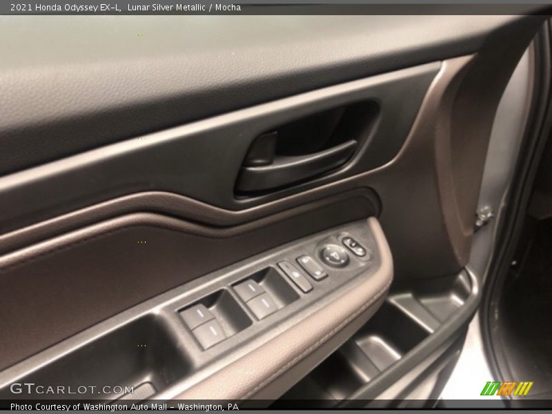 Lunar Silver Metallic / Mocha 2021 Honda Odyssey EX-L