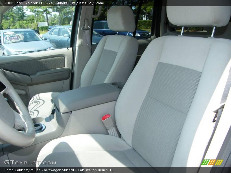 Mineral Grey Metallic / Stone 2006 Ford Explorer XLT 4x4