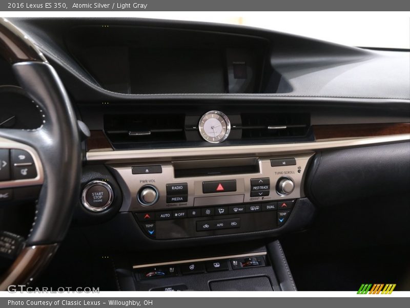 Controls of 2016 ES 350