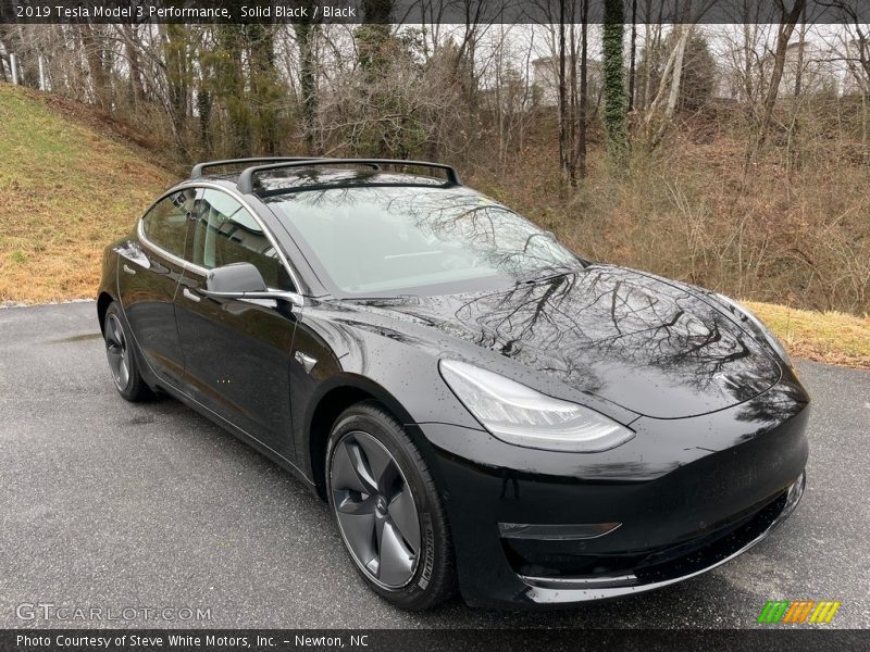  2019 Model 3 Performance Solid Black