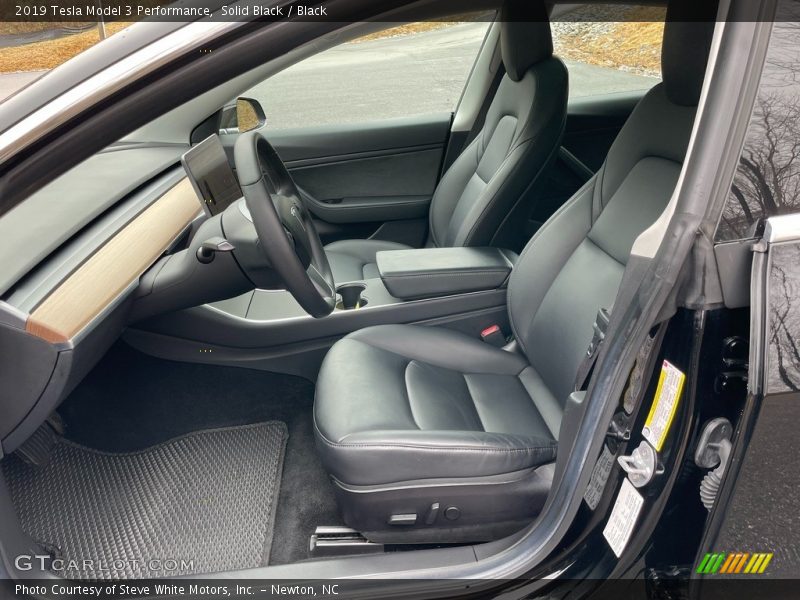  2019 Model 3 Performance Black Interior