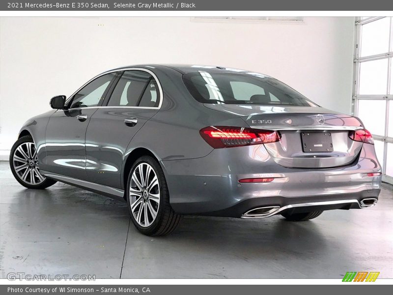 Selenite Gray Metallic / Black 2021 Mercedes-Benz E 350 Sedan