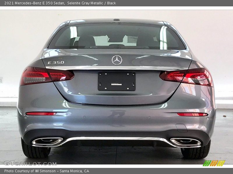 Selenite Gray Metallic / Black 2021 Mercedes-Benz E 350 Sedan